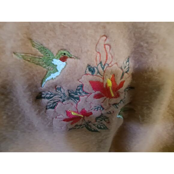 Cabin‎ Fever V Neck Fleece Sweatshirt Size Medium - Picture 5 of 6